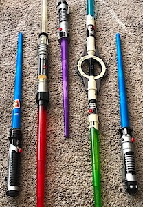 Star Wars Genuine Light Saber Collection Star Wars Genuine Light Saber Collection