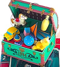 Toy Chest Xmas Ornament Toy Chest Xmas Ornament